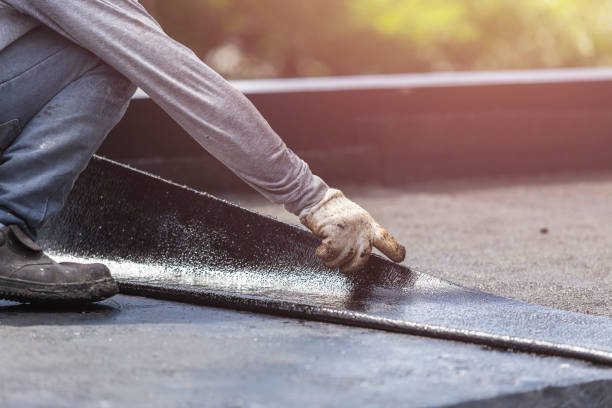 Professional Emergency Waterproofing technician working in Lambertville, NJ